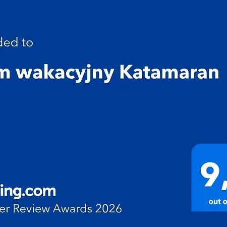 Katamaran Dom wakacyjny Międzywodzie